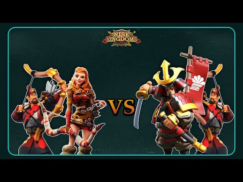 Kusunoki/YSG VS Keira/YSG - Rise of Kingdoms
