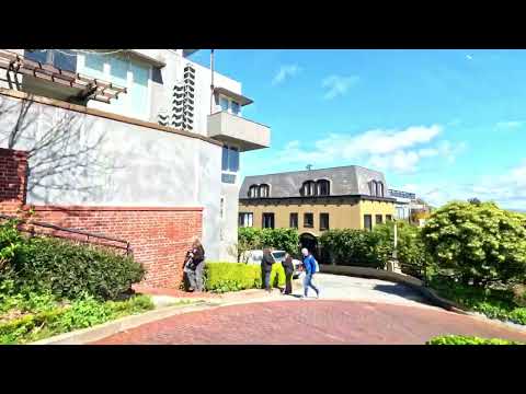 San Francisco Lombard Street’s Hairpin Turns