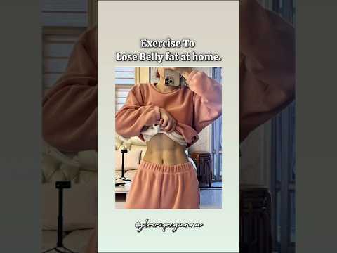 Lose Belly fat at home #bellyfat #workout #exercise #viralvideo #fyp #korean #aesthetic #glowup