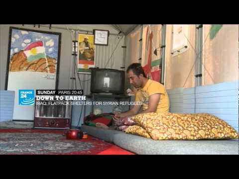 Flatpack shelters for Syrian refugees - #DownToEarth Teaser