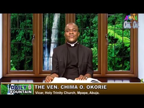 Live Stream of Today's (12/05/2020) Daily Fountain Devotional @7:00a.m.