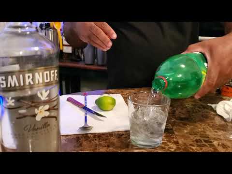 SMIRNOFF VODKA "VANILLA RAIN" COCKTAIL