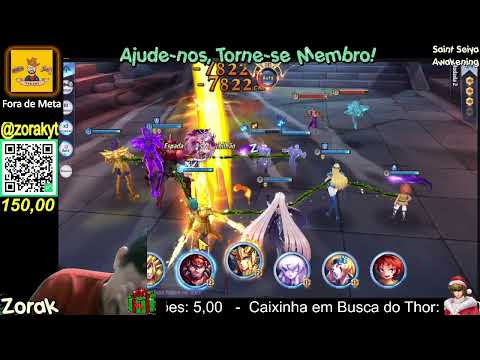 ZORAK IN LIVE DE SEXTA - SAINT SEIYA AWAKENING