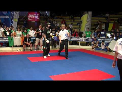 Gar Ryan v Wikus Hattingh Junior WAKO Worlds 2012