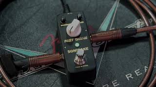 Video thumbnail for Sonicake Fazy Cream True Bypass Vintage Fuzz Guitar Effects Pedal by SONICAKE