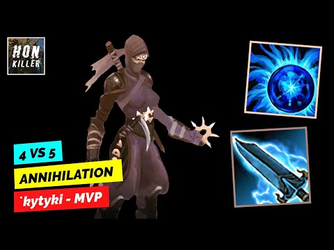 HoN Silhouette NULL STONE with NULLFIRE BLADE - MVP