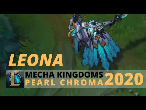 Mecha kingdoms Leona Pearl Chroma 2020 - League Of Legends