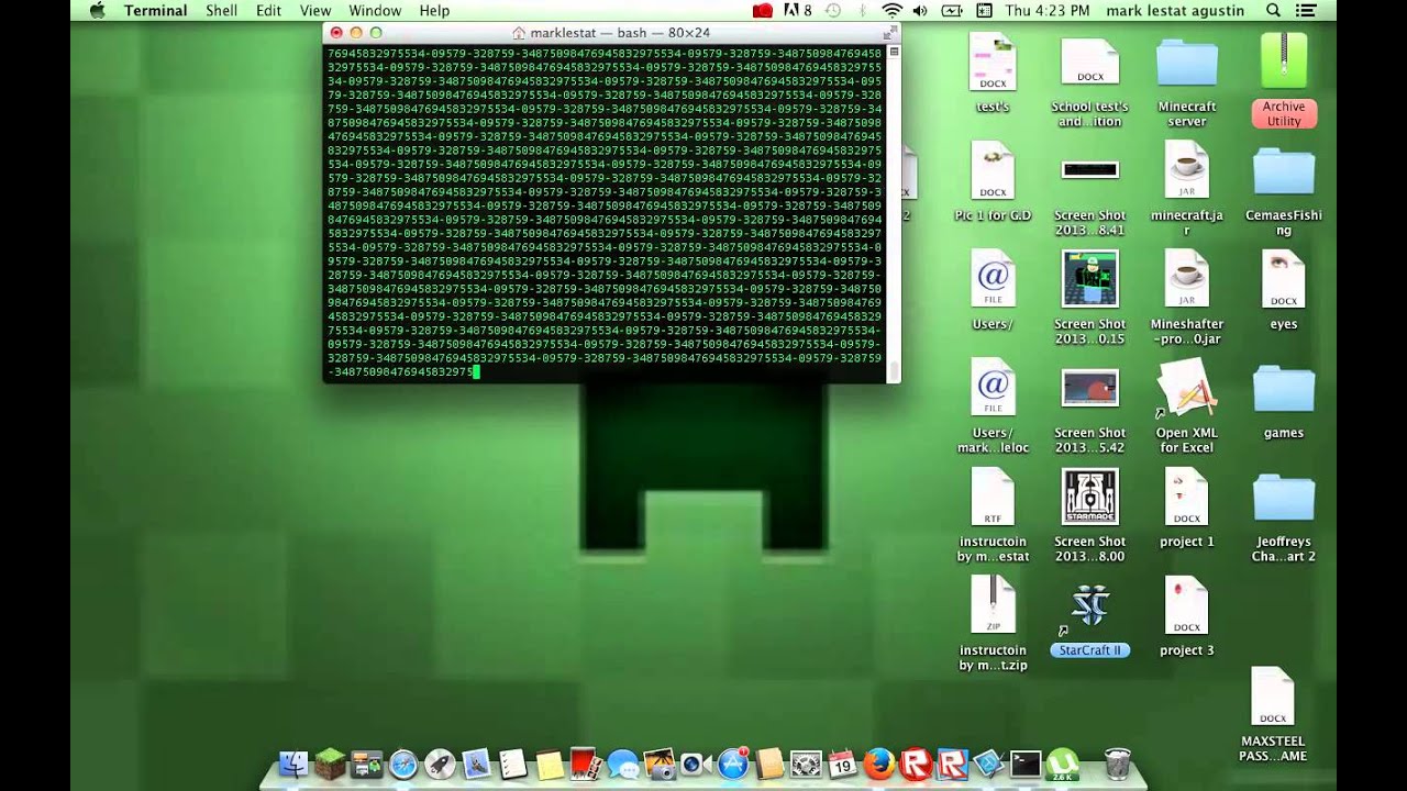 How to do the matrix efect in Terminal Mac OSX