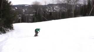 Snowboard Backside 540