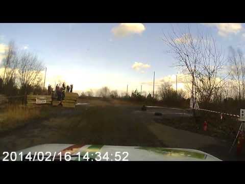 Starkowicz / Ostrowski - Fiat 126p - Rajd Walentynkowy PS5-6 - I Runda OXIMO SPAM