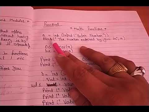 Class 12 Chapter 4 Using Python Library Part 3 Using Python Standard Library Function And Modules