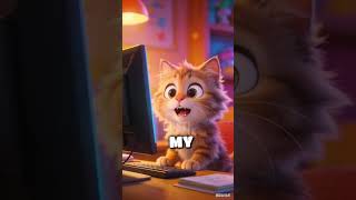Download lagu Caught my kitten playing Minecraft! 😱🎮 #gamerkitty #funnycats #animation #3d #cute #viralshorts. mp3