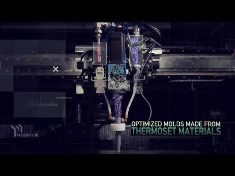 Optimized Molds Made From Thermoset Materials - Massivit 10000