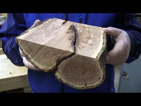 Huge Crack!  Can It Hold? - Wood Turning