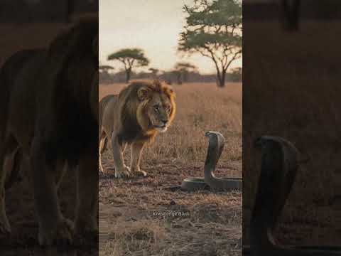 King Cobra vs Lion