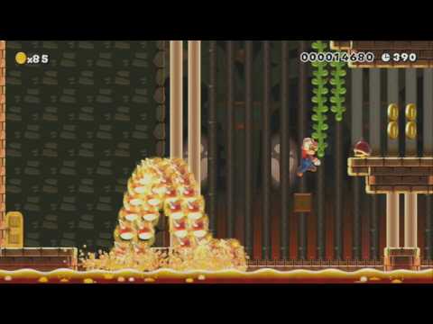 Grumps Castle of Fire & Serpents by jave 一SUPER MARIO MAKER一 No Commentary 1AN