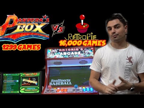 Retropie vs Pandora's box/Arcade PCB