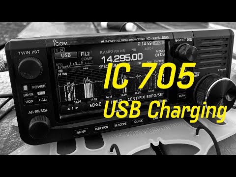IC 705 USB Charging of Battery