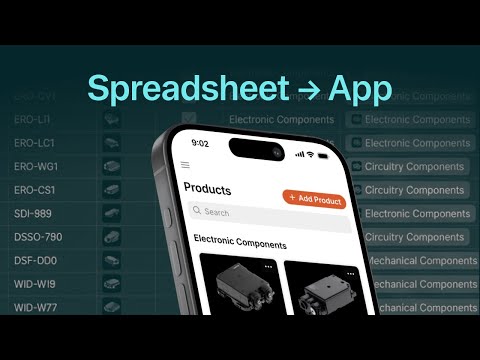 Spreadsheet to App | Glide Tutorial (No Coding Required)