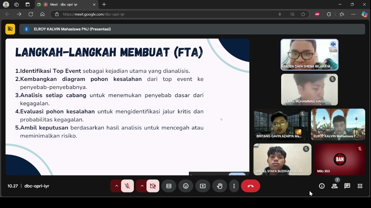 Fault Tree Analysis - Kelompok 5