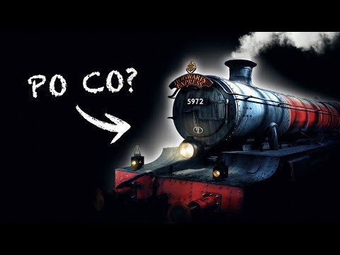 Czemu CZARODZIEJE jeździli POCIĄGIEM? | #harrypotter