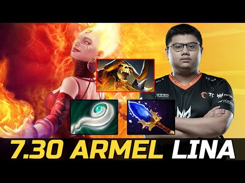 ARMEL LINA BACK IN 7.30 META - VS ICEICEICE CLINKZ DOTA 2