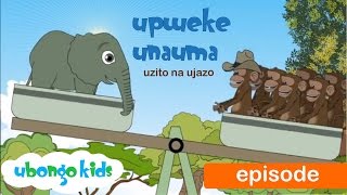 Ubongo Kids Webisode 29 - Upweke Unauma - Uzito na