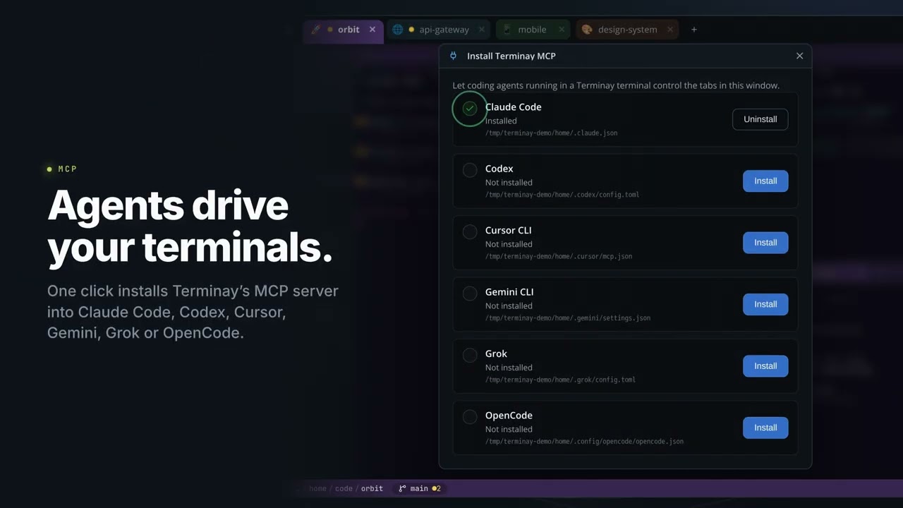 Terminay demo video