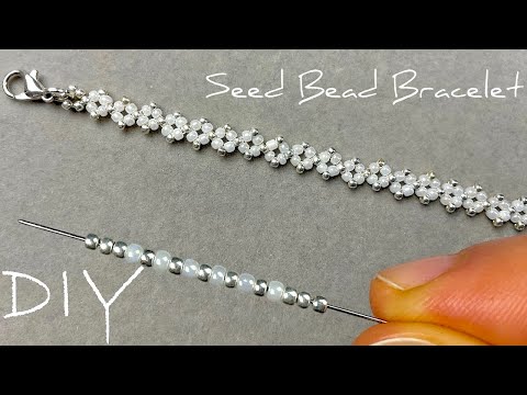 Easy Seed Bead Bracelet Tutorial: Beaded Bracelet Making | Beading Tutorials