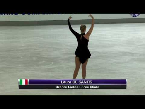 Laura De Santis- Bronze Ladies I Free - 2016 Oberstdorf