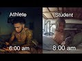 Day In The Life: D1 Athlete VS Student