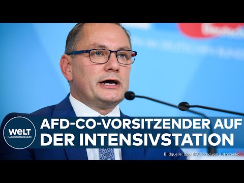 TINO CHRUPALLA AUF DER INTENSIVSTATION: AfD-Co-Chef wurde offenbar mit Spritze angegriffen