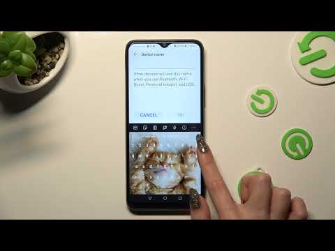 How to Change Name of Honor X8?