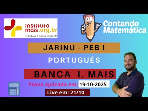 Prova JARINU 2025 | Português para PEB I– Gabarito e Resolução da Instituto MAIS