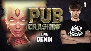 Pubs Crashing: Dendi on Lina vol.1