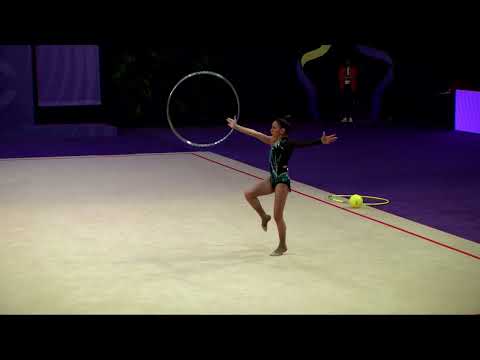 BAHNAS Farida (EGY) - 2023 Rhythmic Junior Worlds Qualifications HO Individual