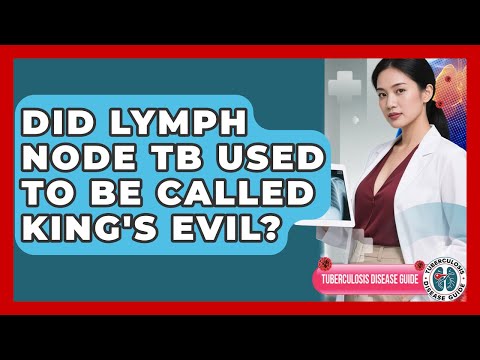 Did Lymph Node TB Used To Be Called King's Evil? - Tuberculosis Disease Guide