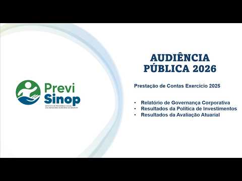 AUDIÊNCIA PÚBLICA 2026