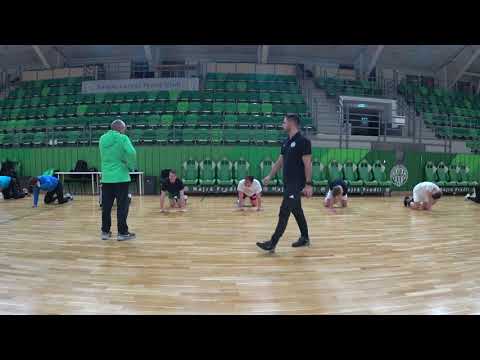 Ferencvárosi TC Pre-Training Warm-Up Session #2 - Youth Handball