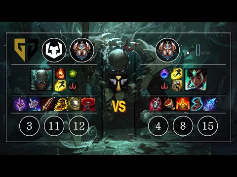 GEN Life Pyke vs Karma Sup - KR Challenger Patch 10.10