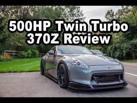 500HP Greddy Twin Turbo 370Z Review - Car Dies...