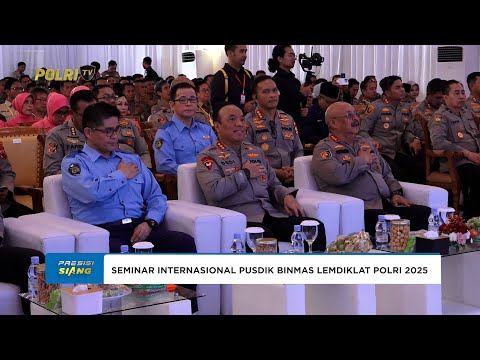 SEMINAR INTERNASIONAL LEMDIKLAT POLRI TERKAIT OPTIMALISASI PERAN POLISI &amp; KETAHANAN PANGAN NASIONAL