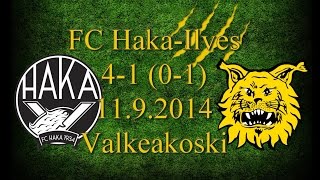 preview picture of video 'FC Haka-Ilves 4-1 (0-1) lehdistötilaisuus Ykkönen 11.9.2014 Valkeakoski'