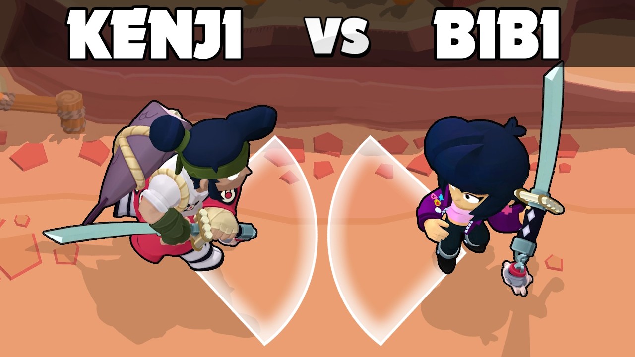 KENJI vs BIBI ⭐ Nuevo Brawler