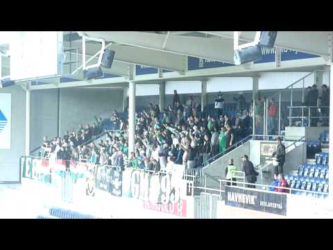 200 Ferencvárosi fans på AaFK Kamp