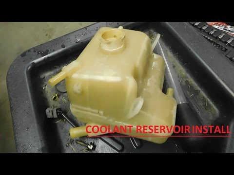 Coolant Reservoir Install 2007 Mazda RX-8