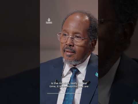 Somalia President: Houthis ‘not in a position’ to bring Yemen peace | AJ #shorts