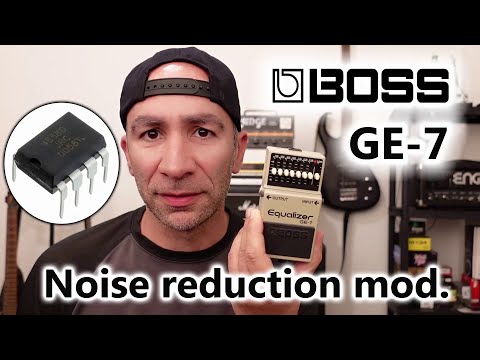 Boss GE-7, Low Noise Modification