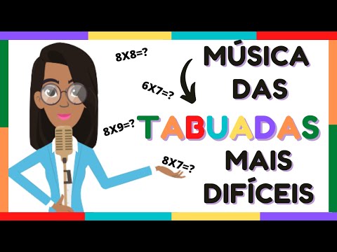 🎵MEMORIZE A TABUADA DE UMA VEZ POR TODAS!🎵