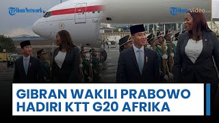 Mewakili Presiden Prabowo Subianto, Gibran Tiba di Afrika Selatan untuk Hadiri KTT G20